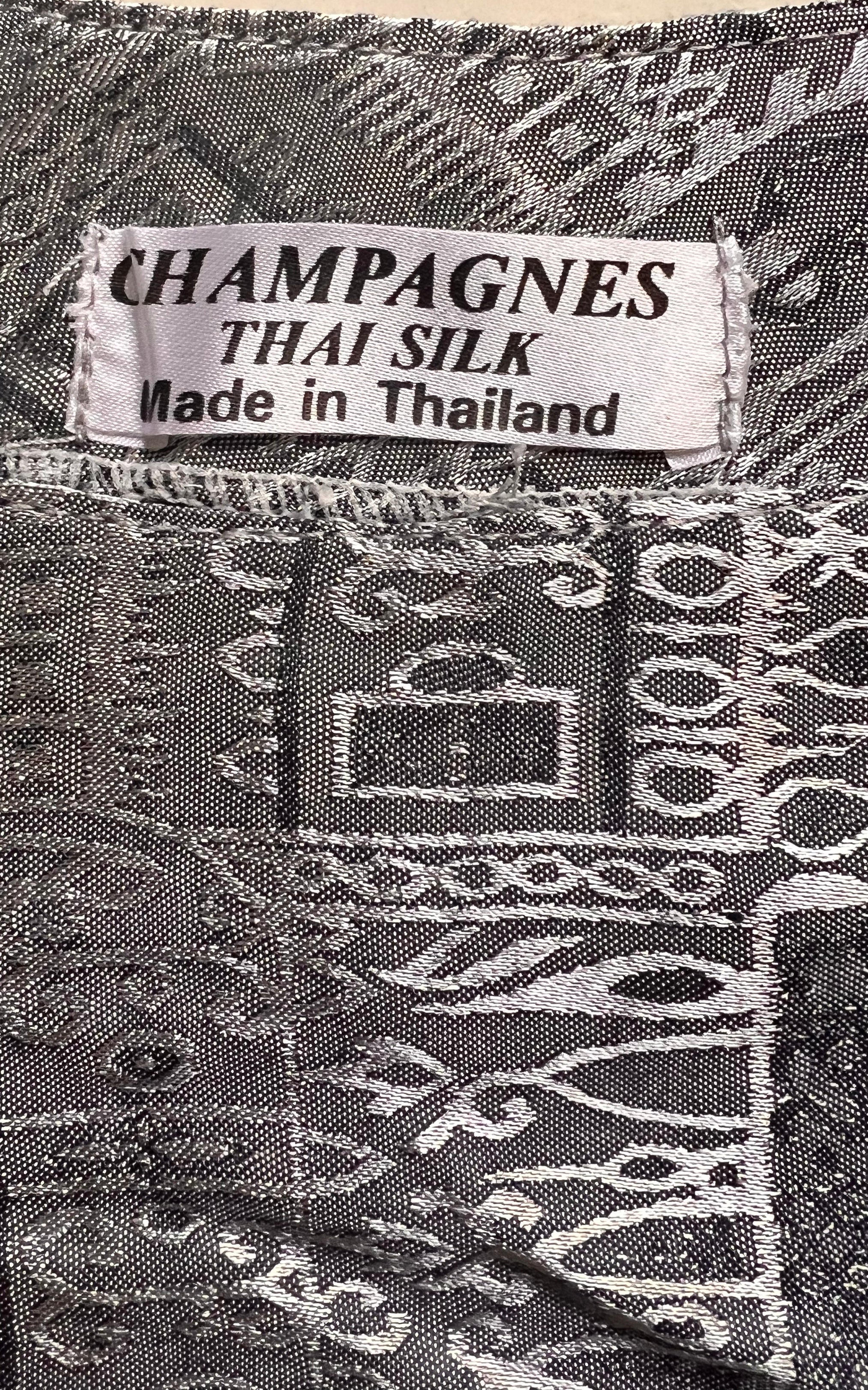 Abito vintage in seta anni '90