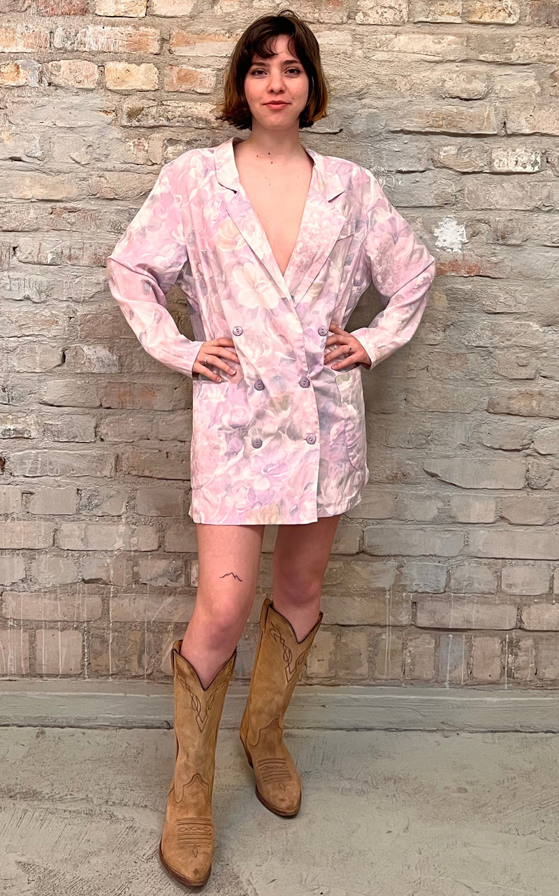 Vintage 80s Blazer Dress