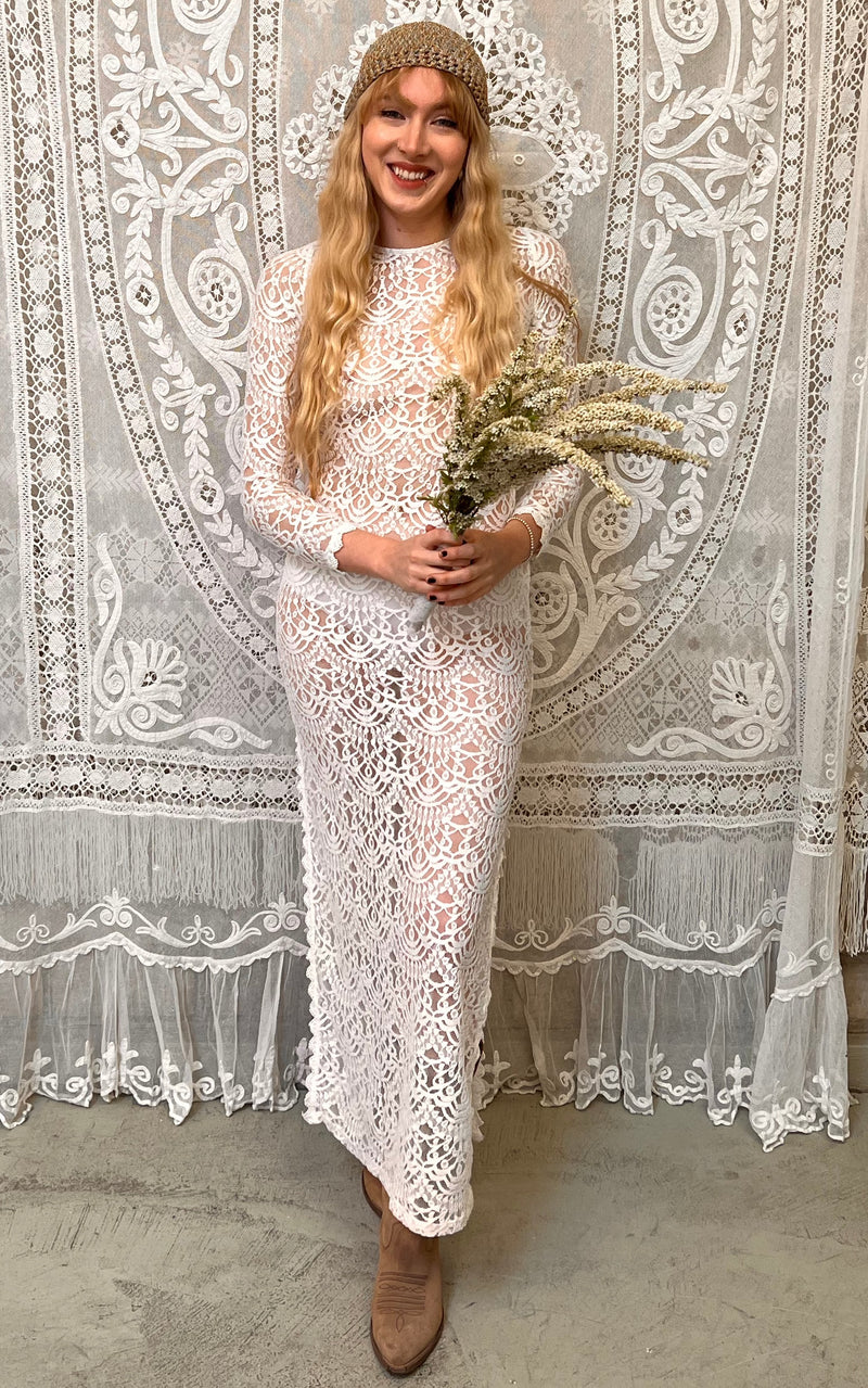 Y2k Lace Wedding Dress