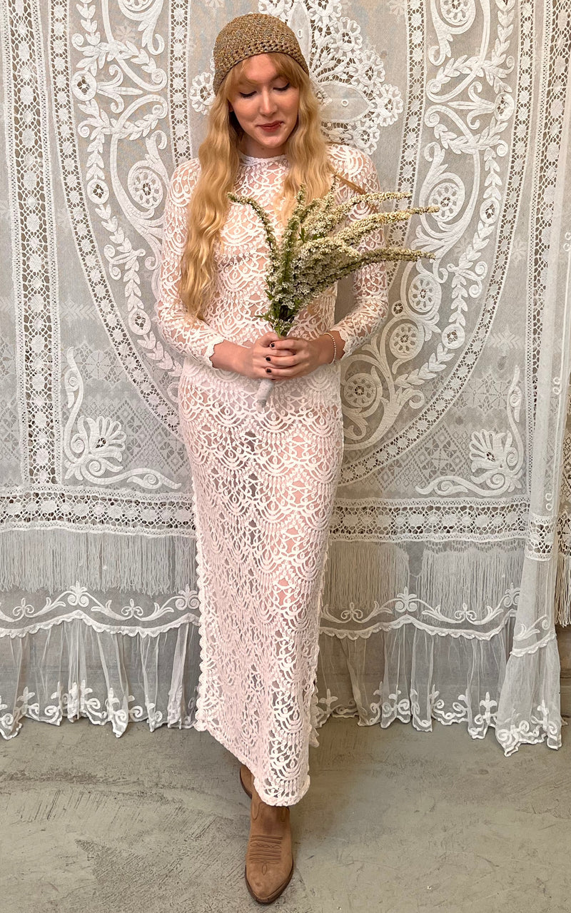 Y2k Lace Wedding Dress