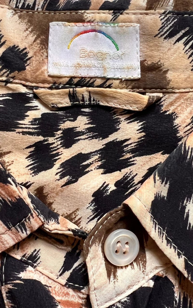 Reworked Bogner Silk Crop Top