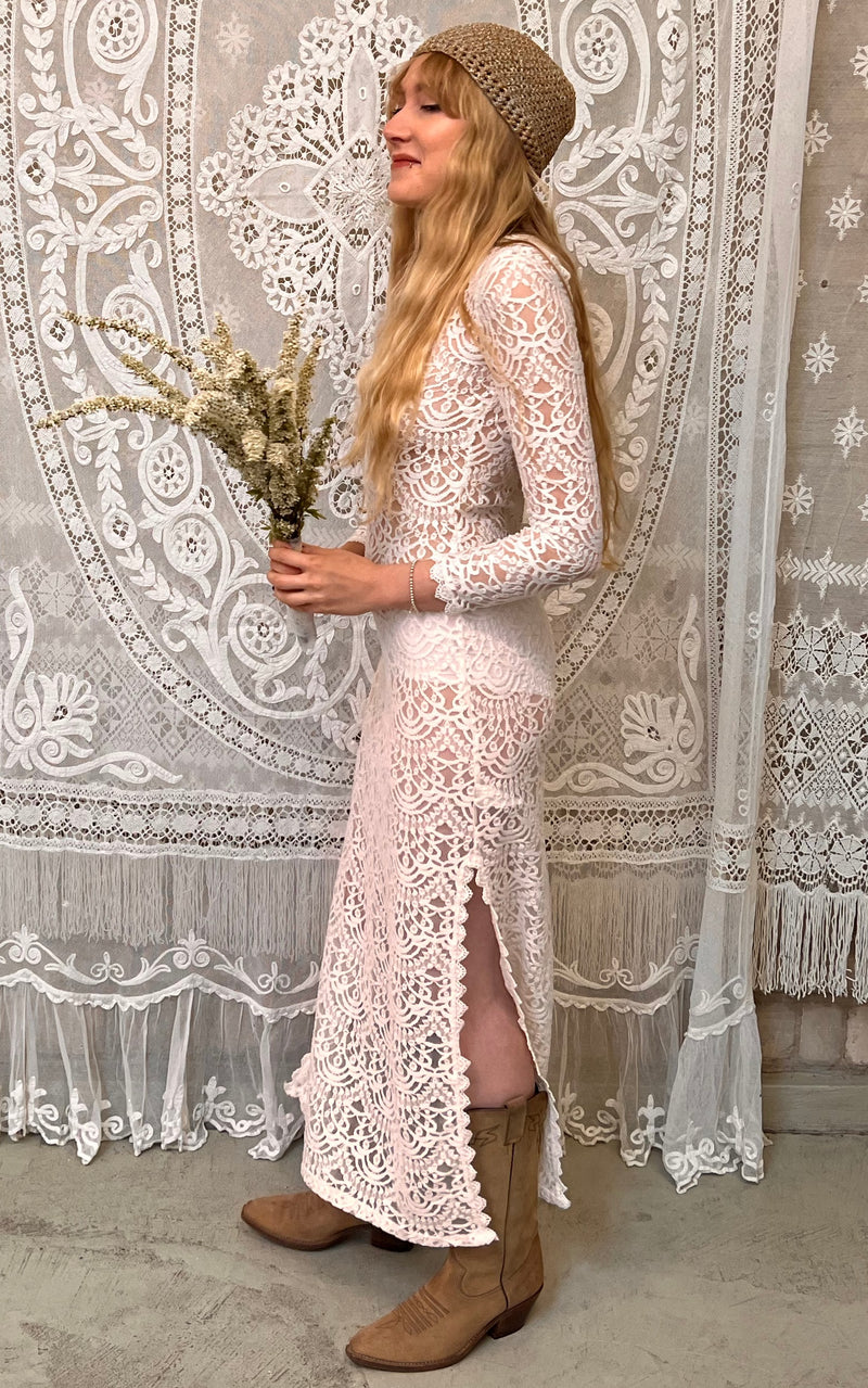 Y2k Lace Wedding Dress