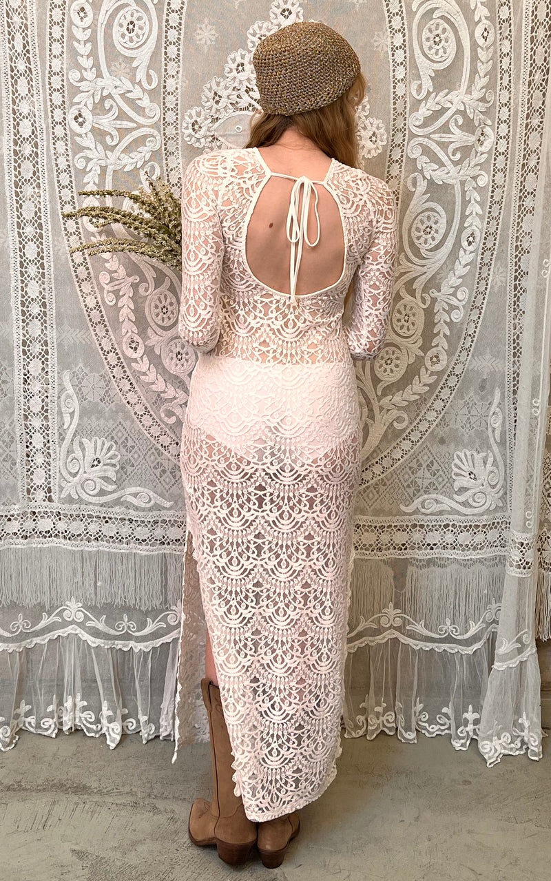 Y2k Lace Wedding Dress