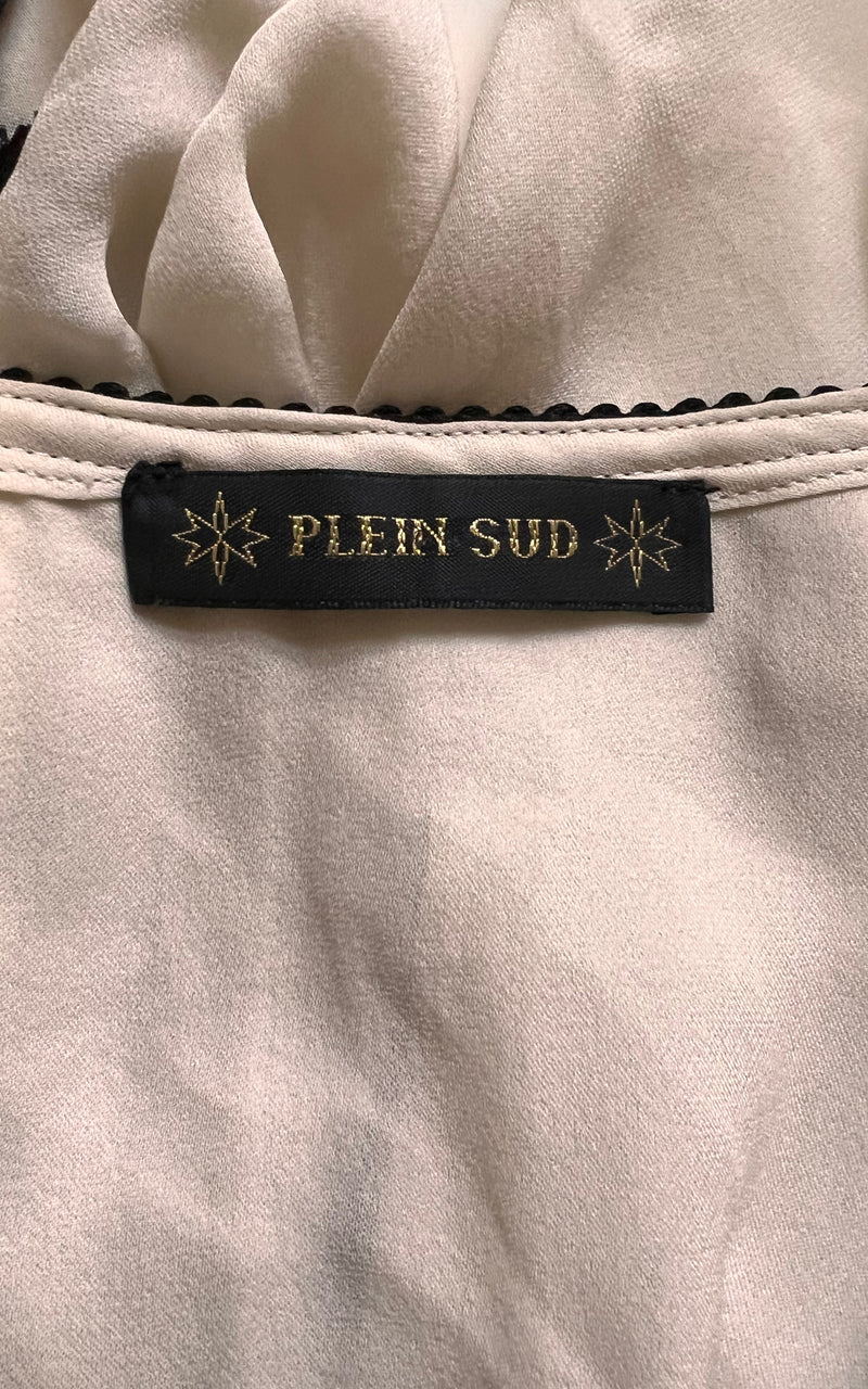 Vintage Plein Sud Silk Top