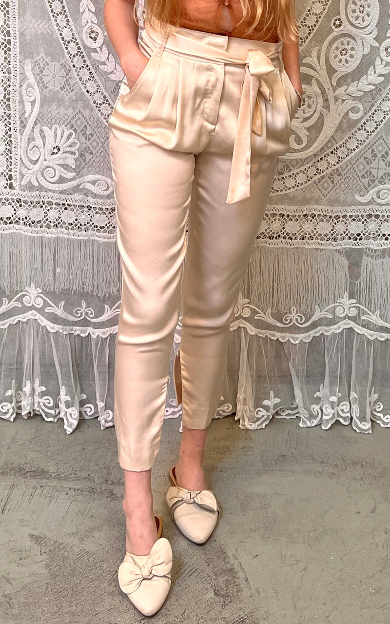 Lovely Champagne Pants