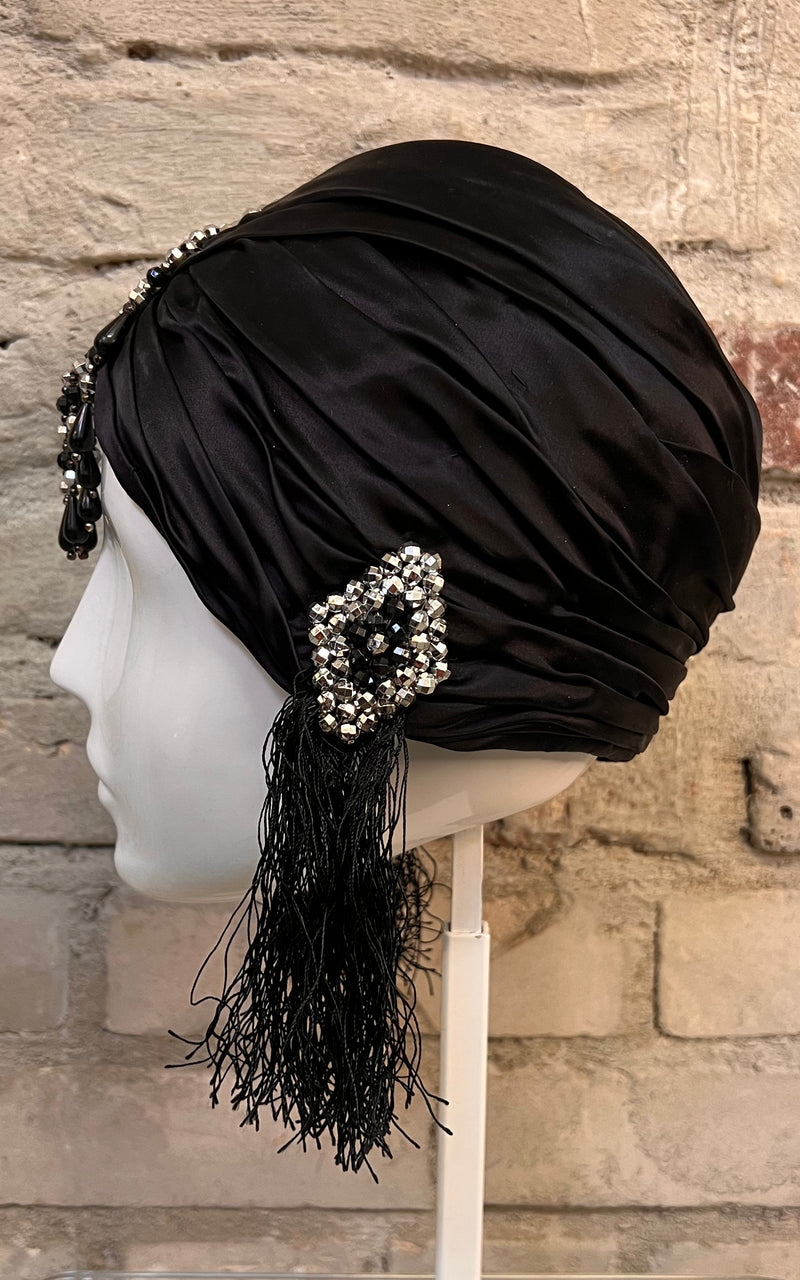 Vintage Satin Turban