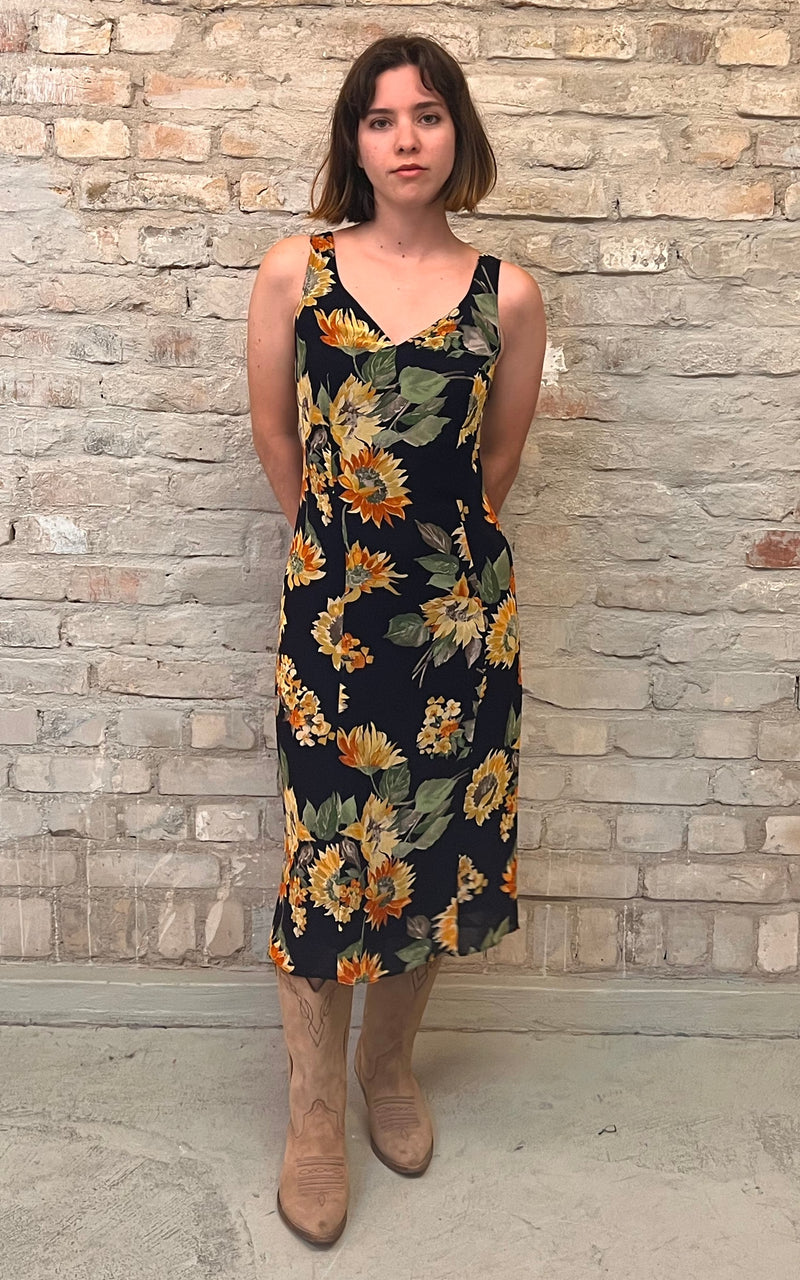 90s Sunflower Dress