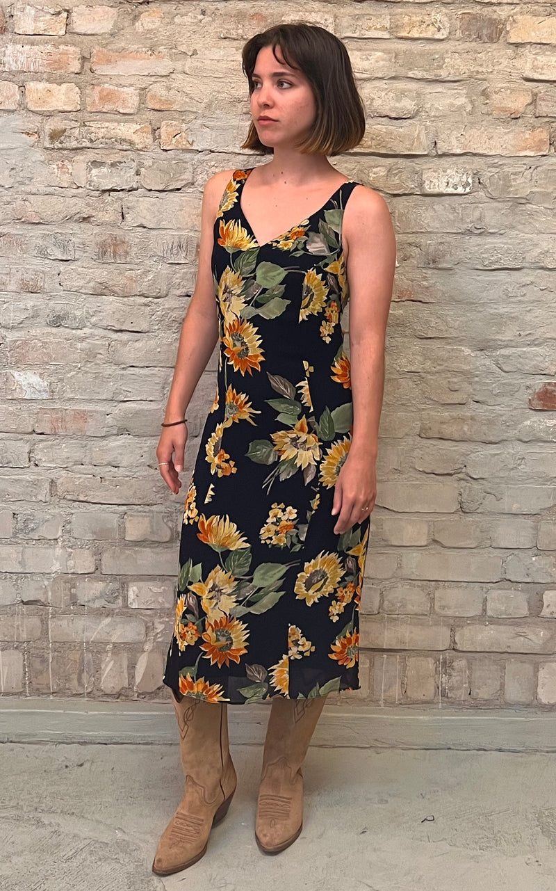 90s Sunflower Dress