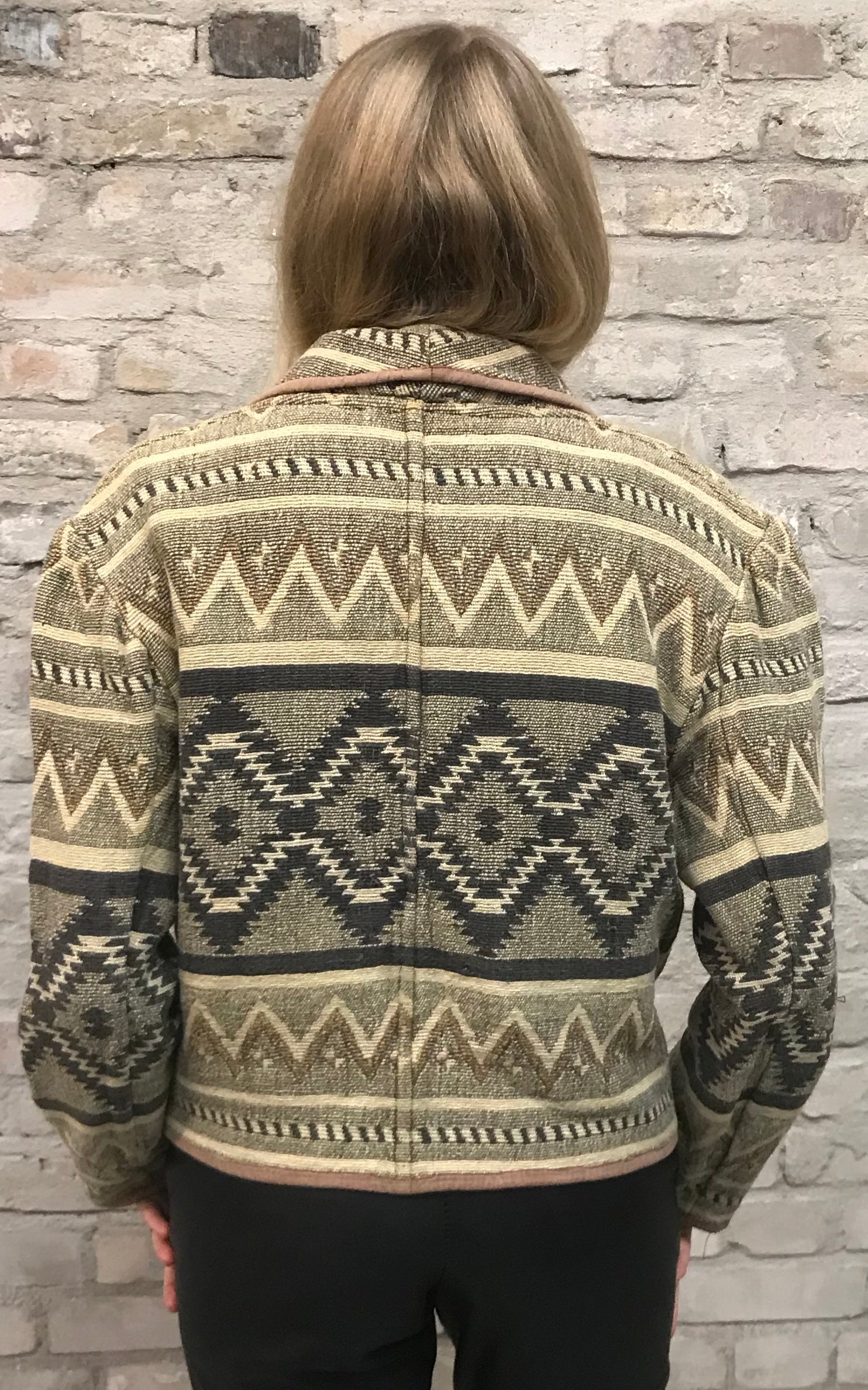 Vintage Southwestern Ikat Jacket