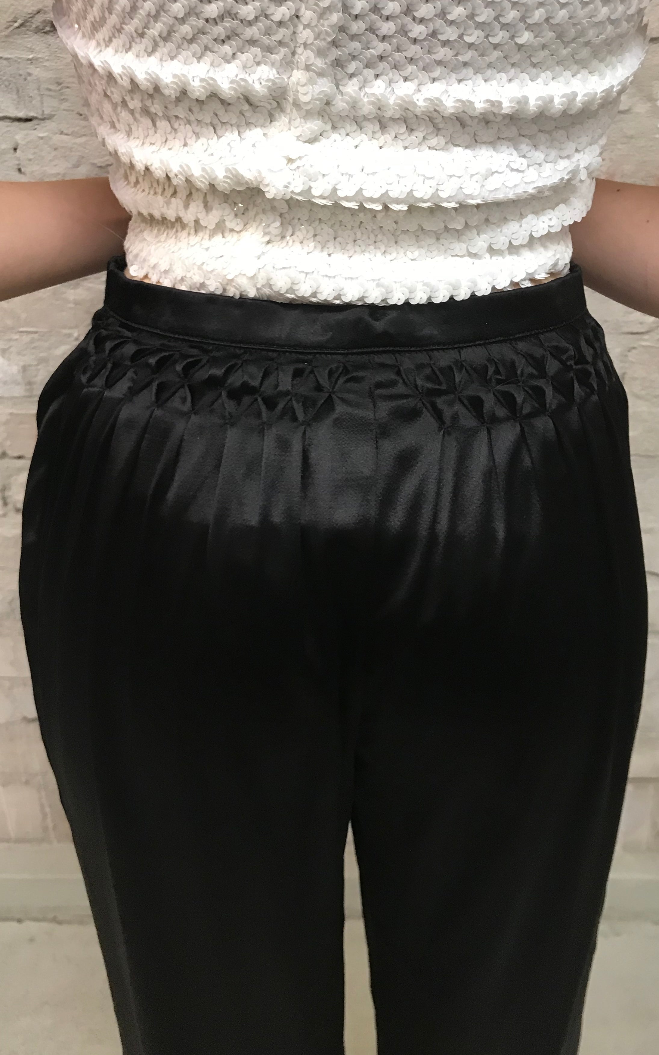 Vintage Silk Harem Pants