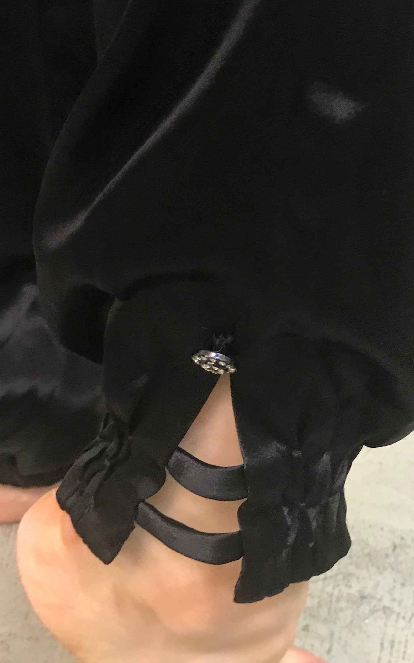 Vintage Silk Harem Pants