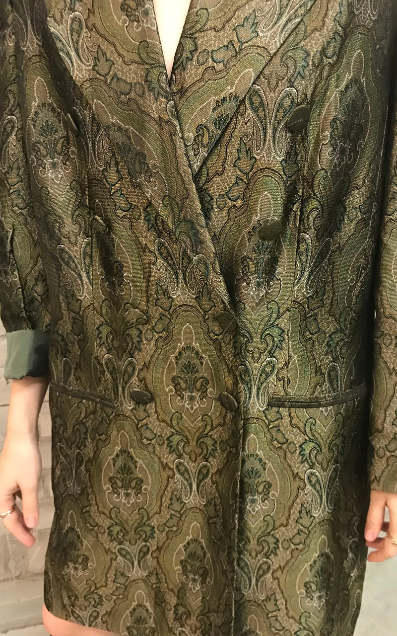 Amazing Brocade Coat Dress