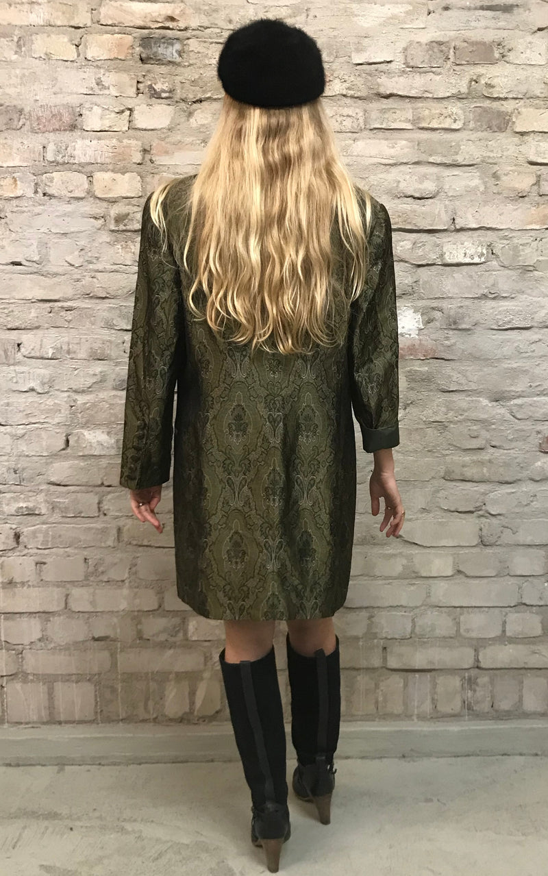 Amazing Brocade Coat Dress
