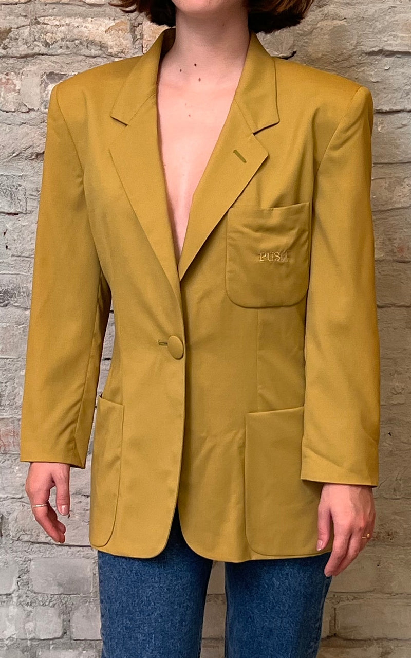 Vintage 90s Moschino Couture Blazer