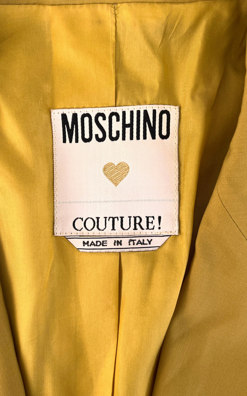 Vintage 90s Moschino Couture Blazer