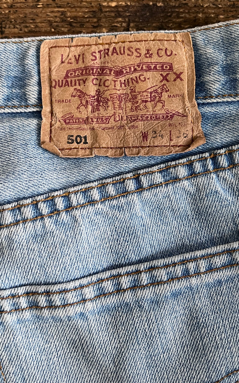 Vintage Levis 501 Short 34x36