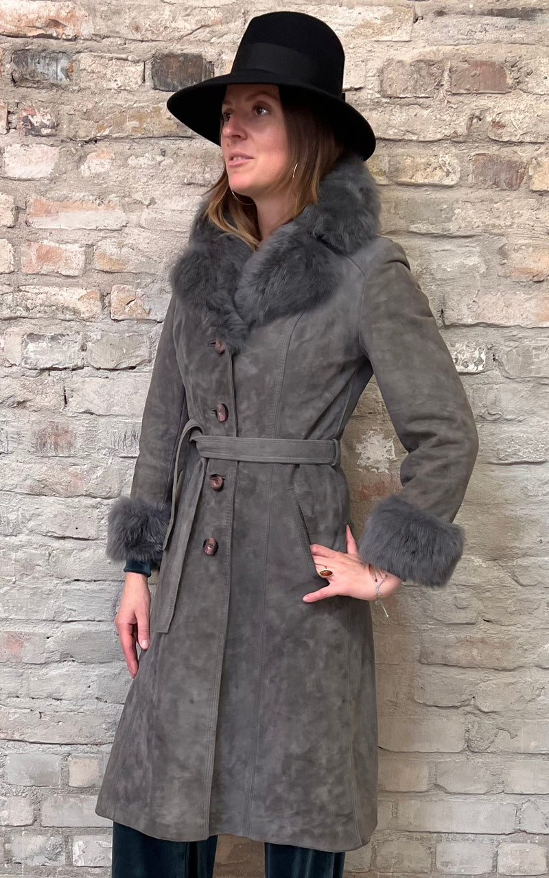 Vintage 70s Shearling Coat