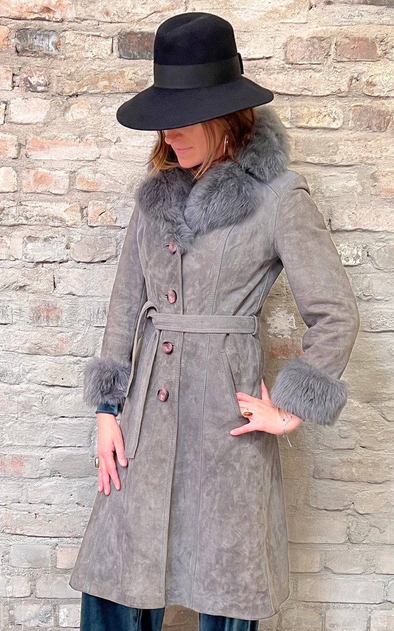 Vintage 70s Shearling Coat