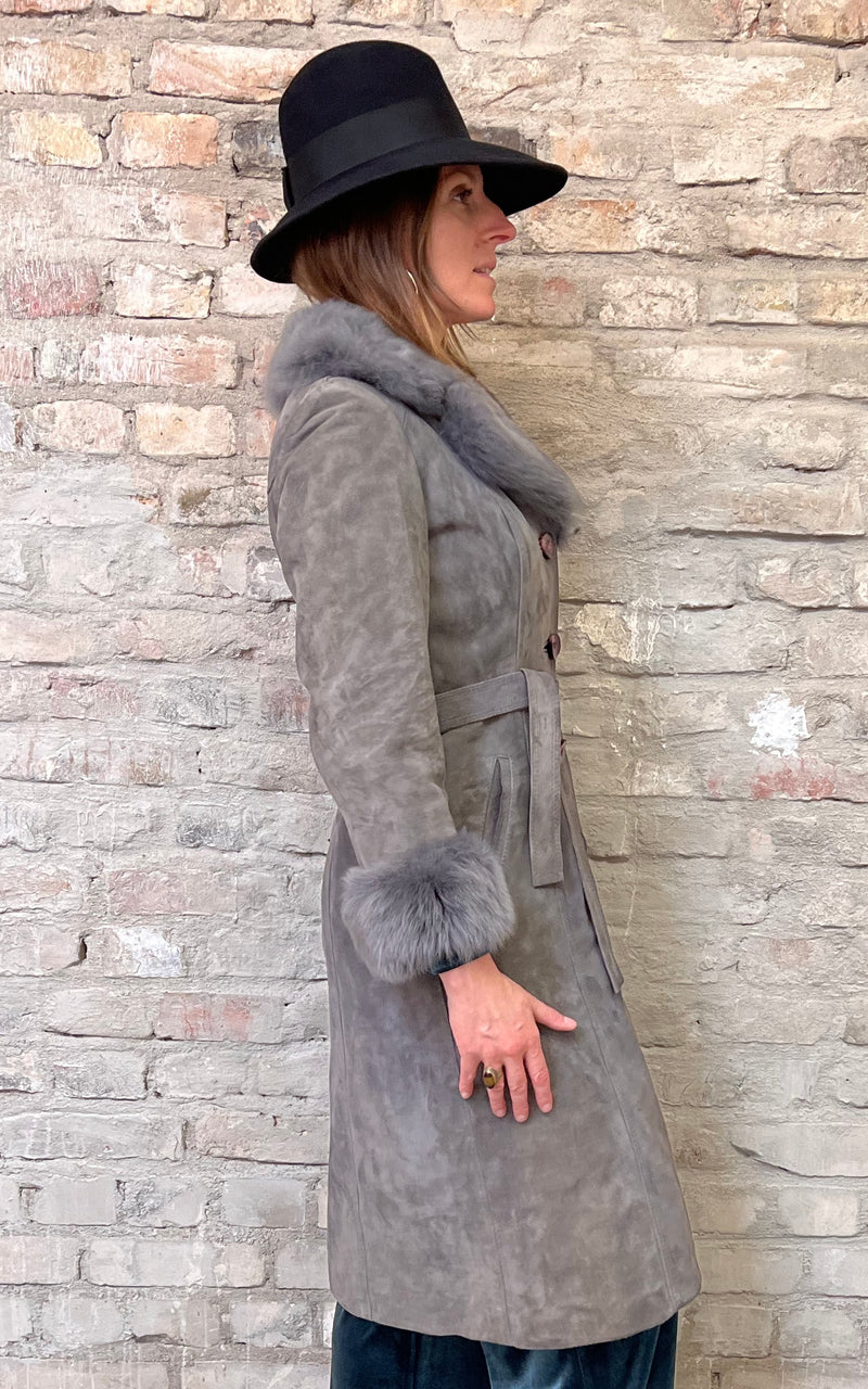 Vintage 70s Shearling Coat