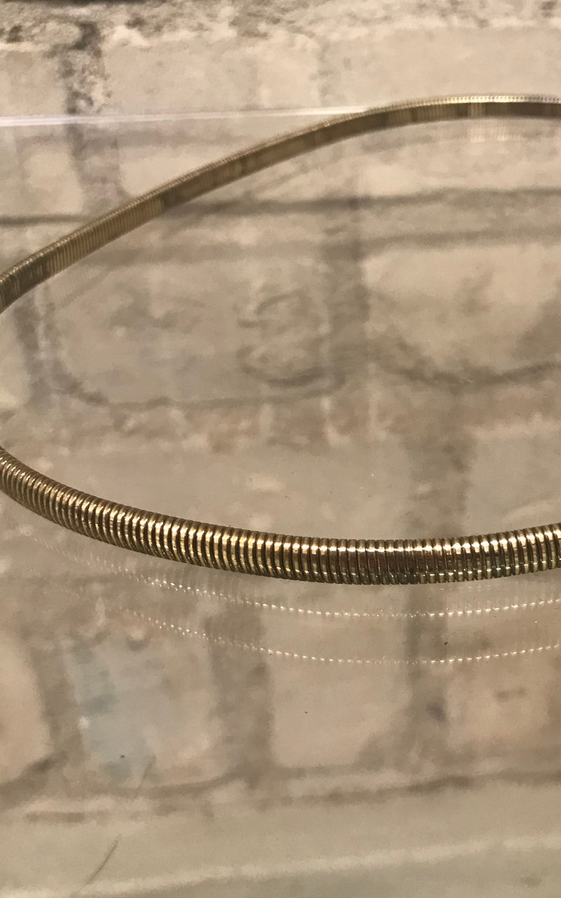 Vintage Metallic Belt