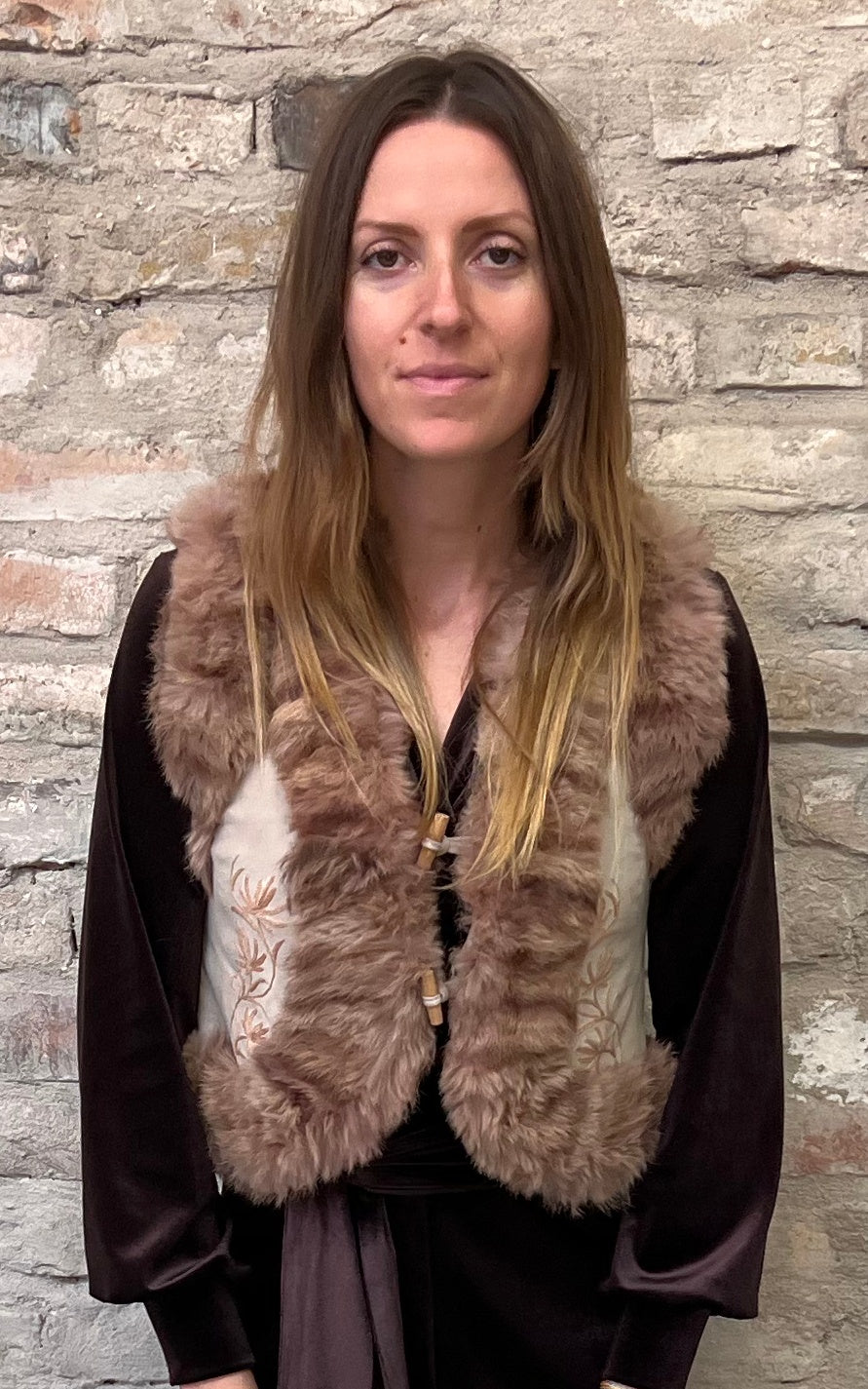 Gilet boho vintage