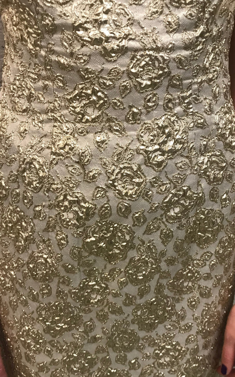 Vintage 60s Brocade Dress