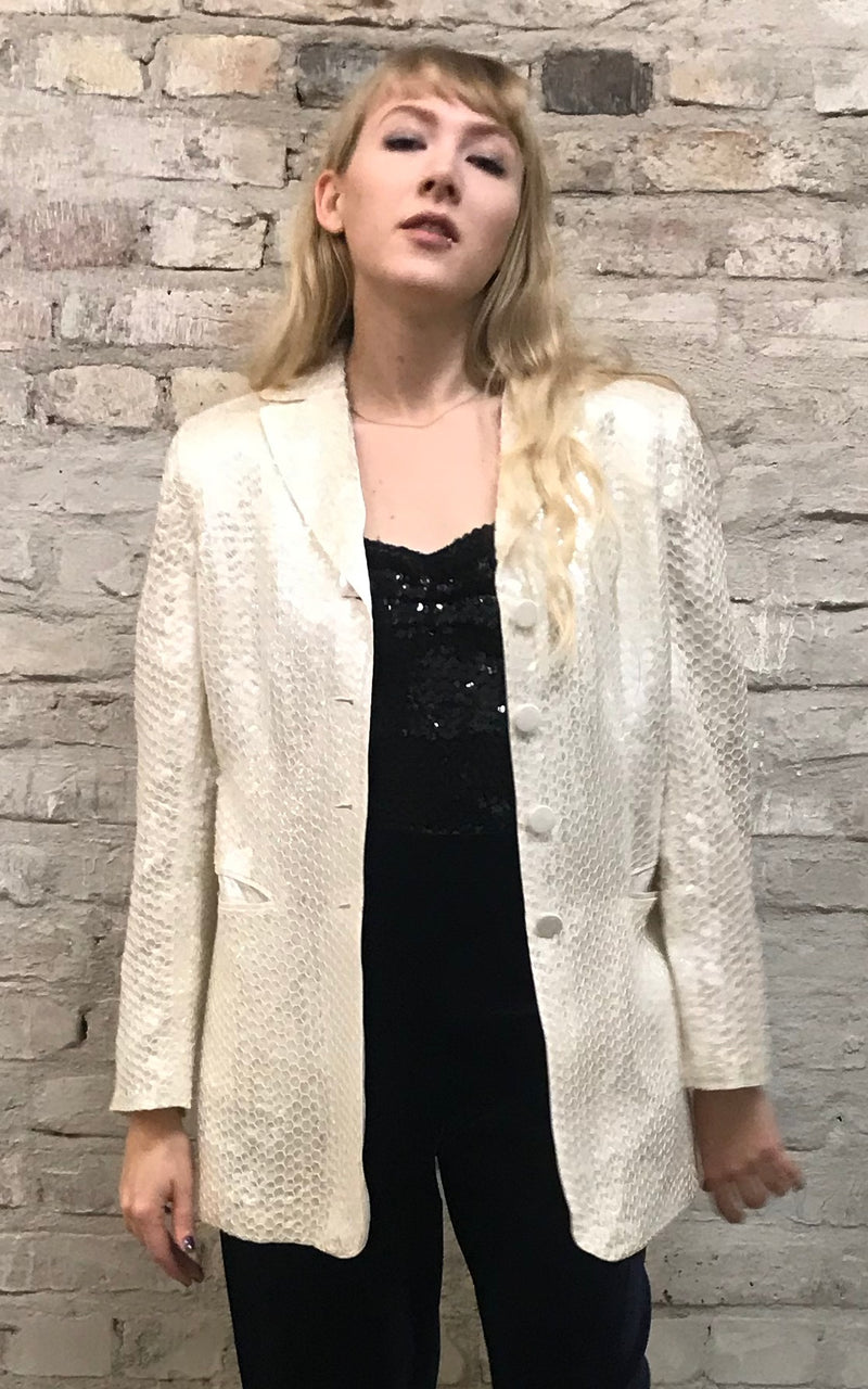 Amazing Vintage Sequins Blazer