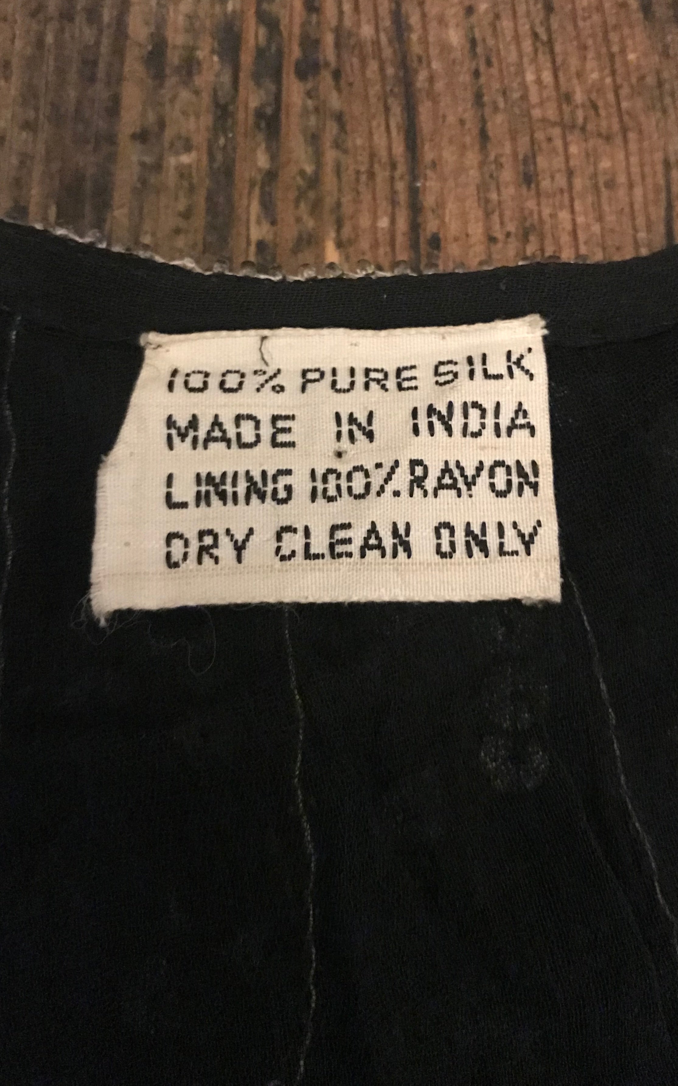 Top a farfalla vintage anni '80