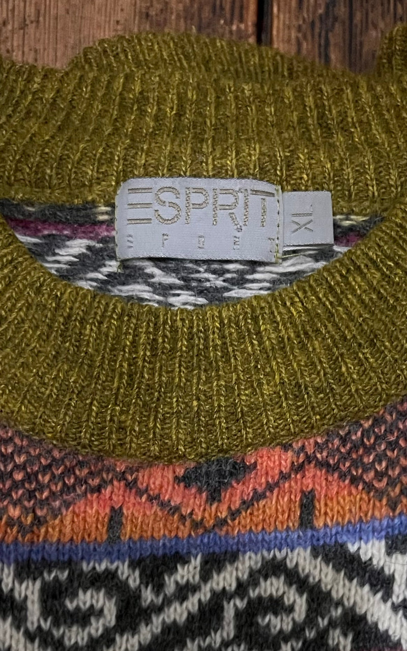 Vintage 90s Mens Esprit Wool Jumper