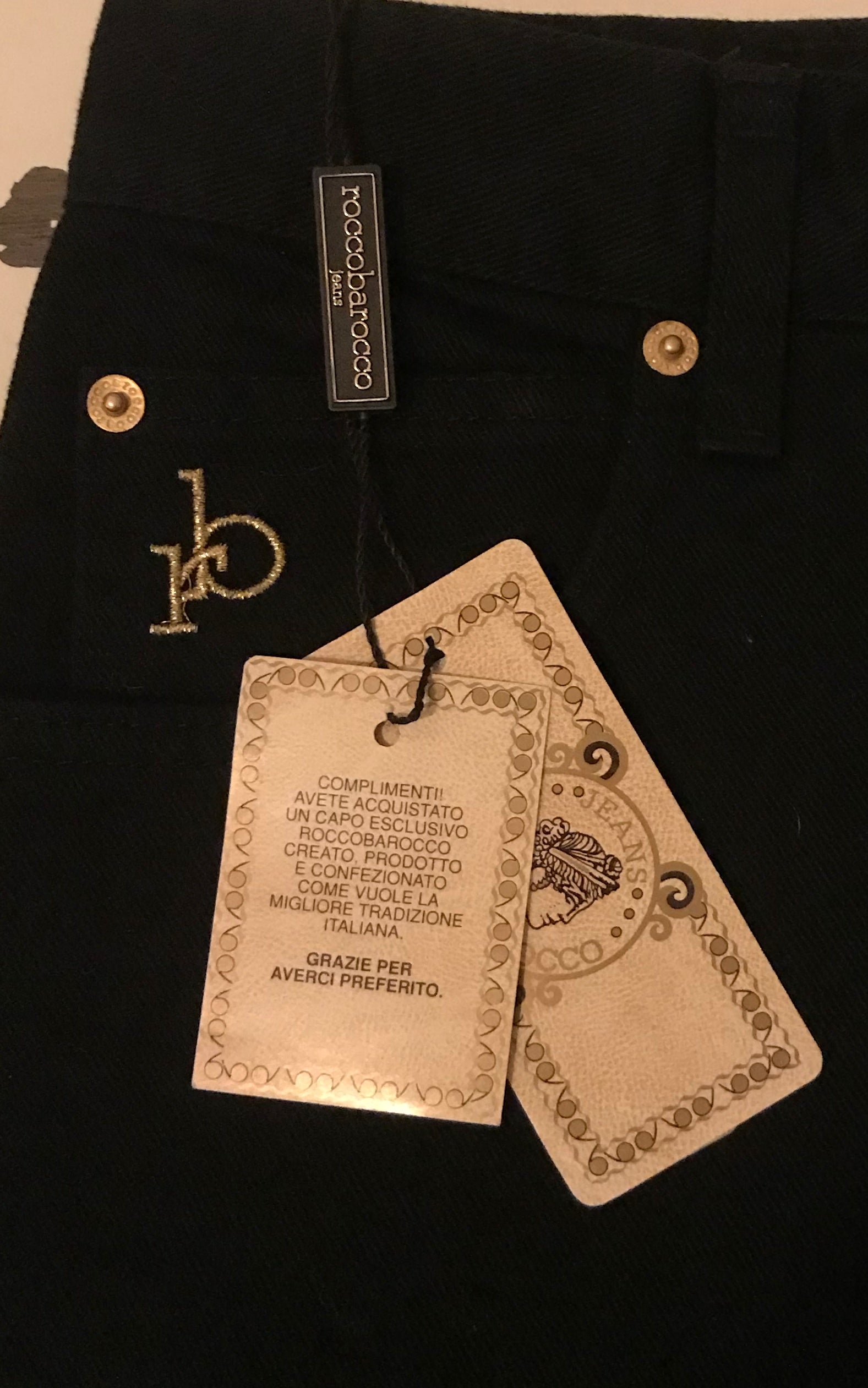 Vintage 90s Roccobarocco MOM Jeans