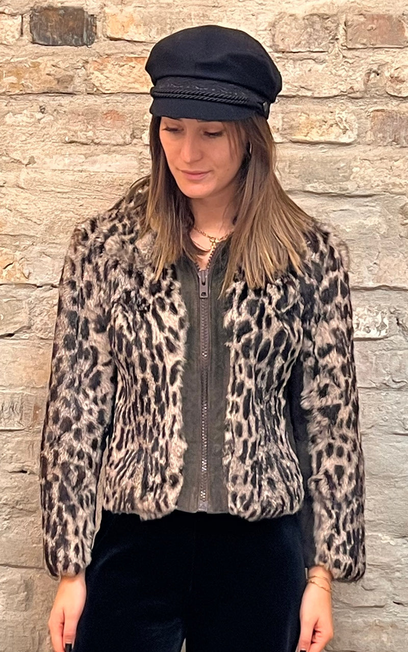 Vintage 70s Short ''Leo'' Fur Jacket