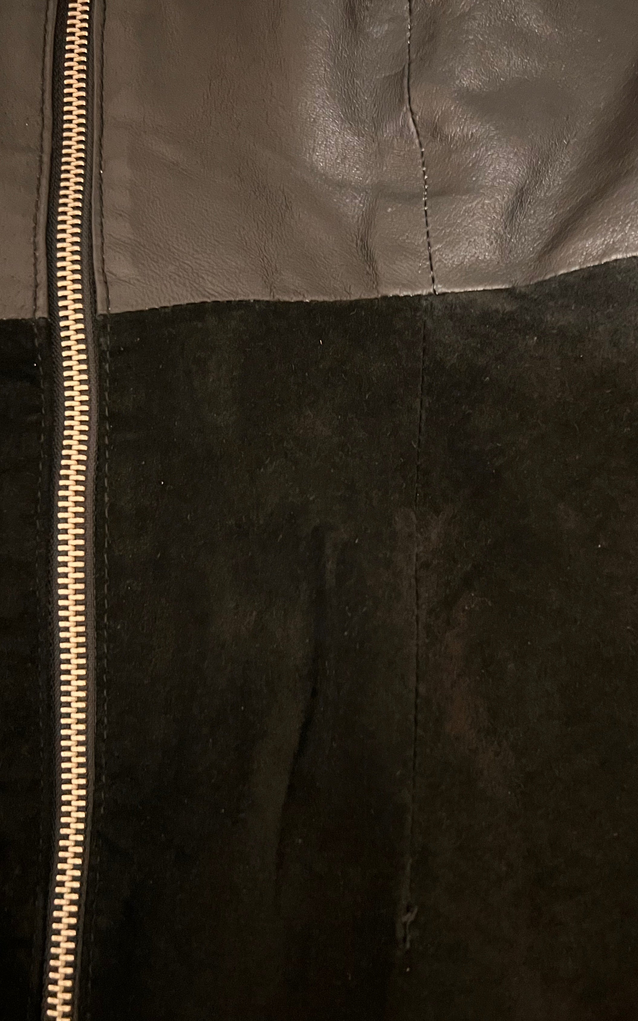 Tuta in pelle vintage anni '90