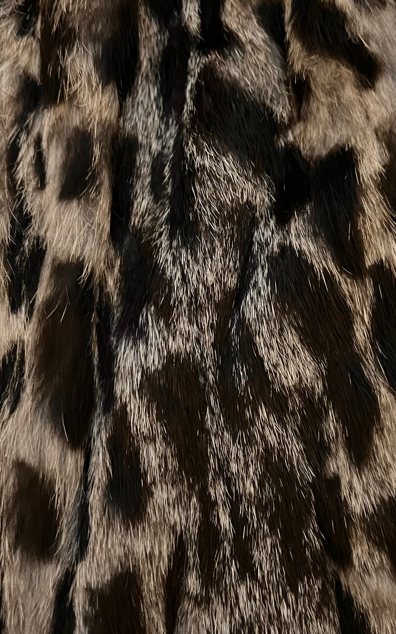 Vintage 70s Short ''Leo'' Fur Jacket