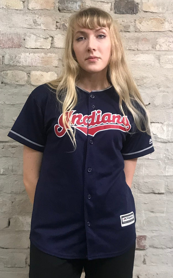 Vintage 90s Baseball Jersey Indians