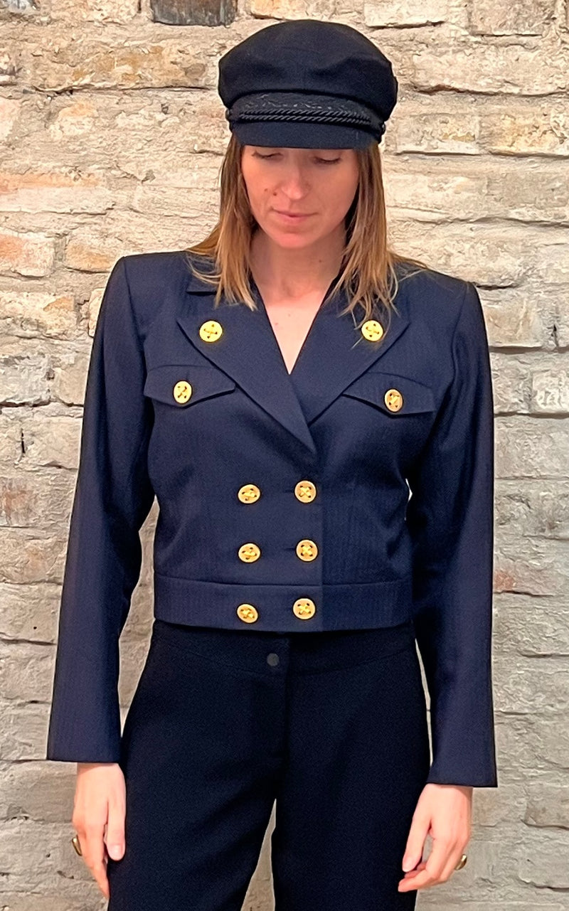 Vintage Yves Saint Laurent Uniform Jacket