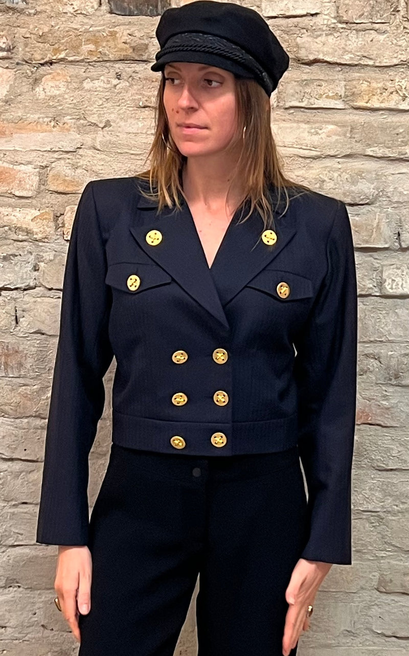 Vintage Yves Saint Laurent Uniform Jacket
