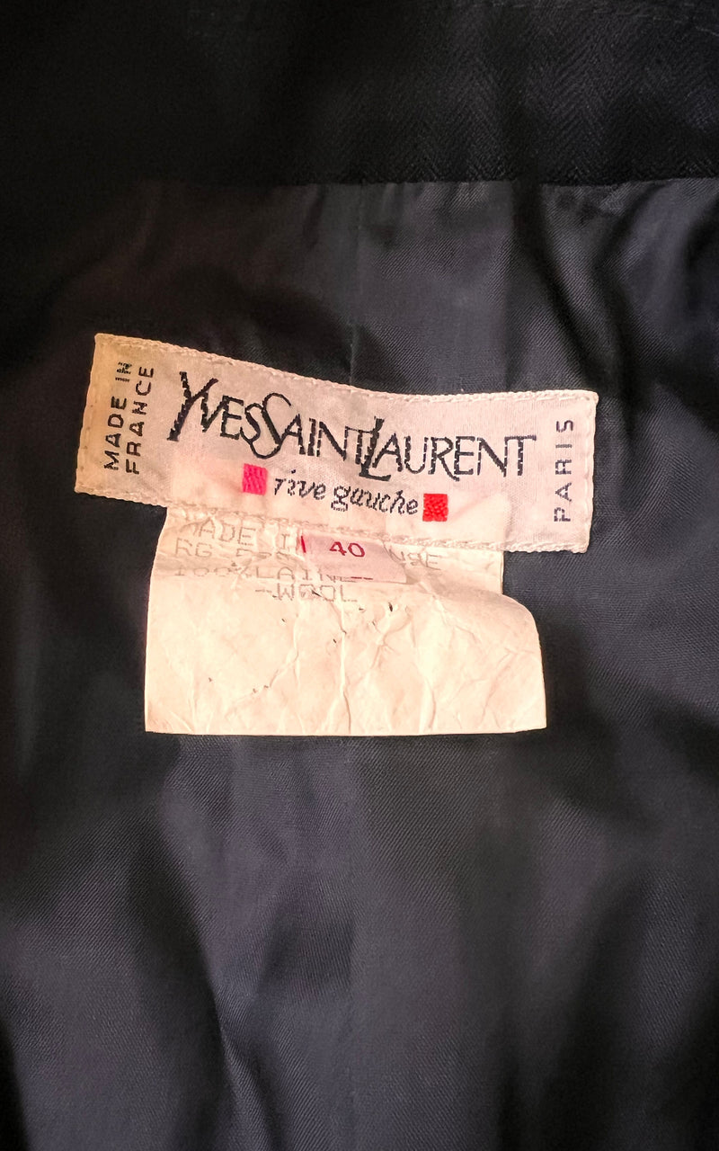 Vintage Yves Saint Laurent Uniform Jacket