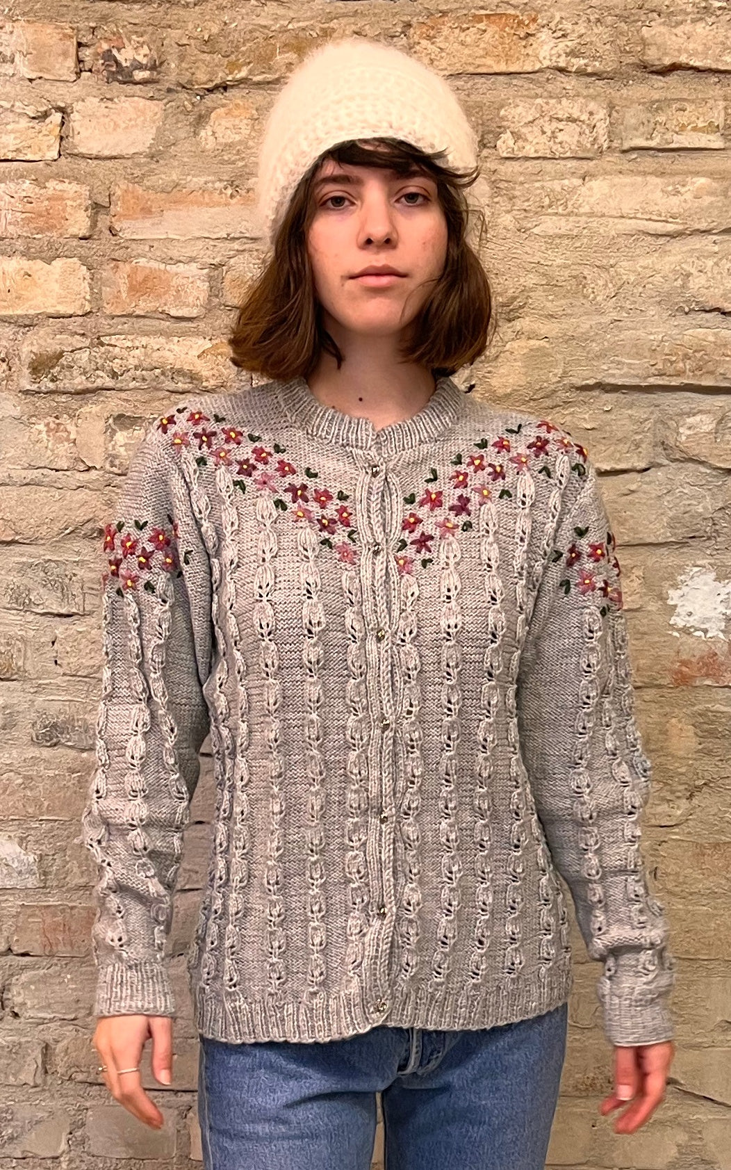 Vintage Handmade Austrian Cardigan