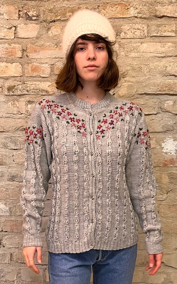 Vintage Handmade Austrian Cardigan