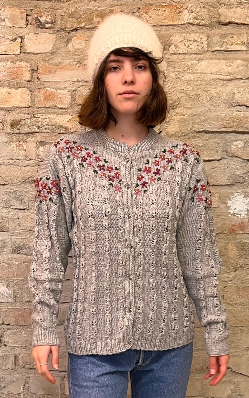 Vintage Handmade Austrian Cardigan