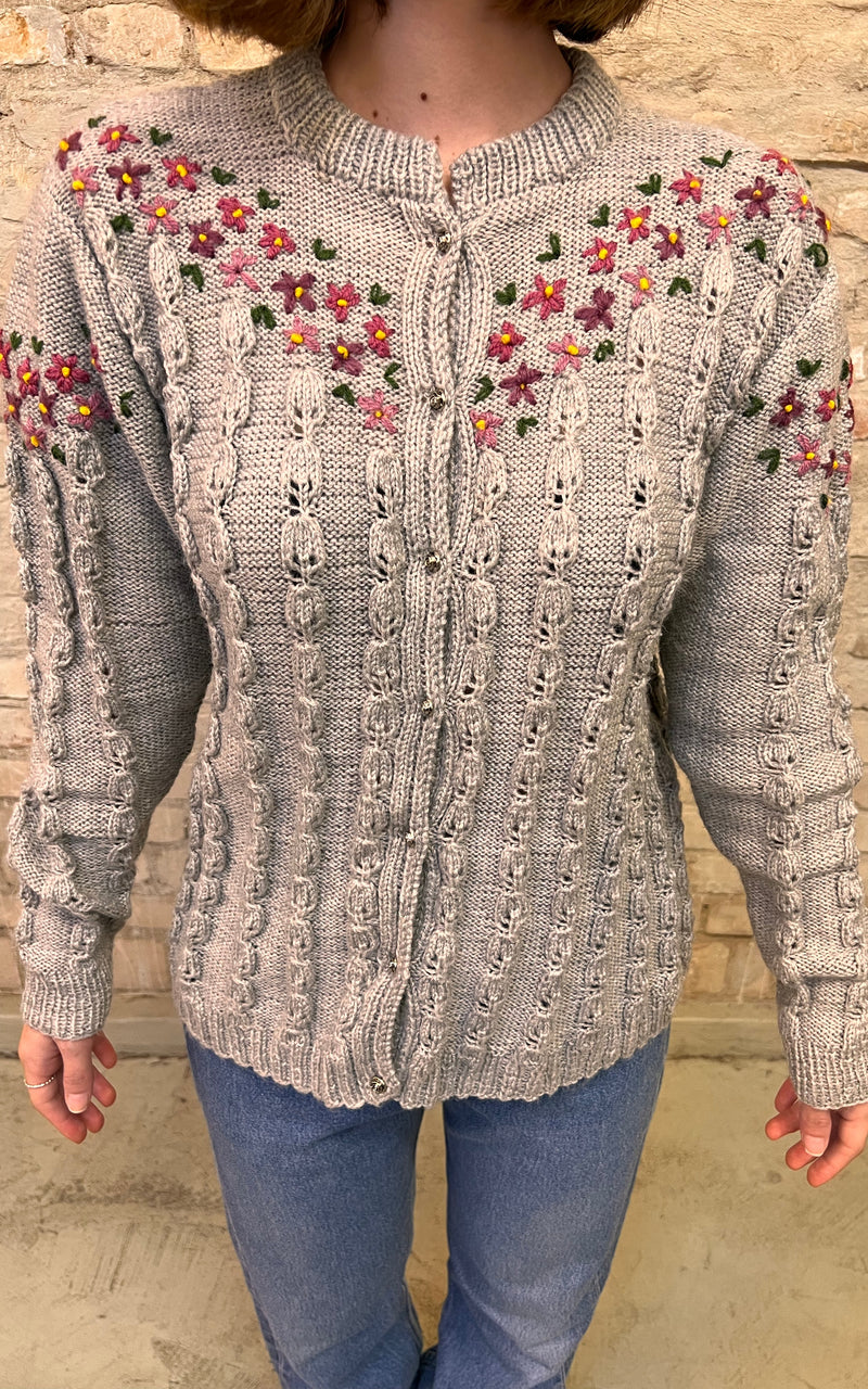 Vintage Handmade Austrian Cardigan