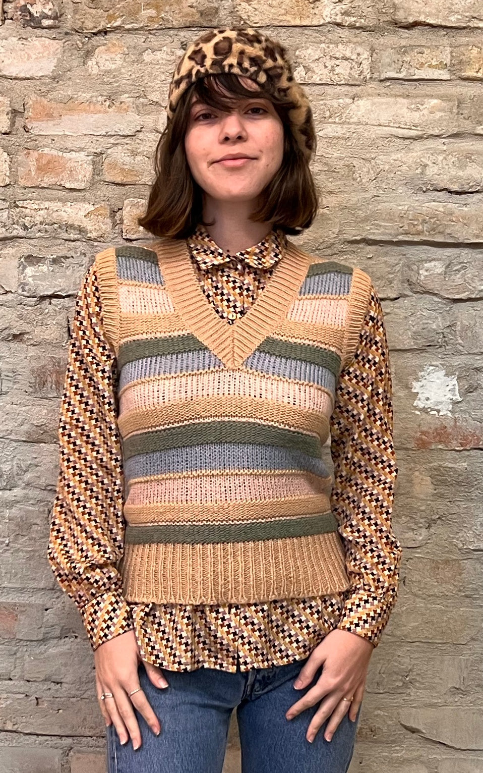 Gilet vintage anni '70