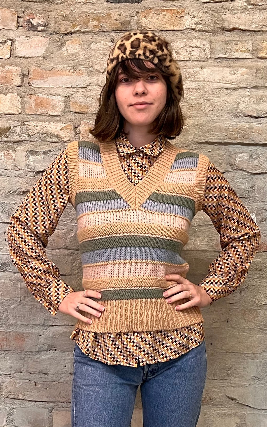 Gilet vintage anni '70