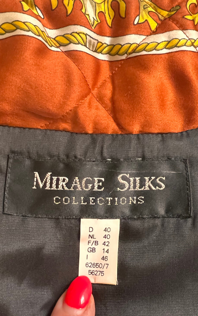 Vintage 90s Silk Waistcoat