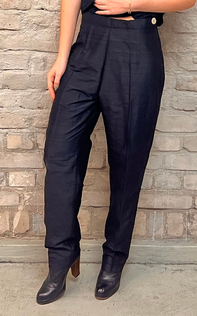 Vintage Silk Trouser