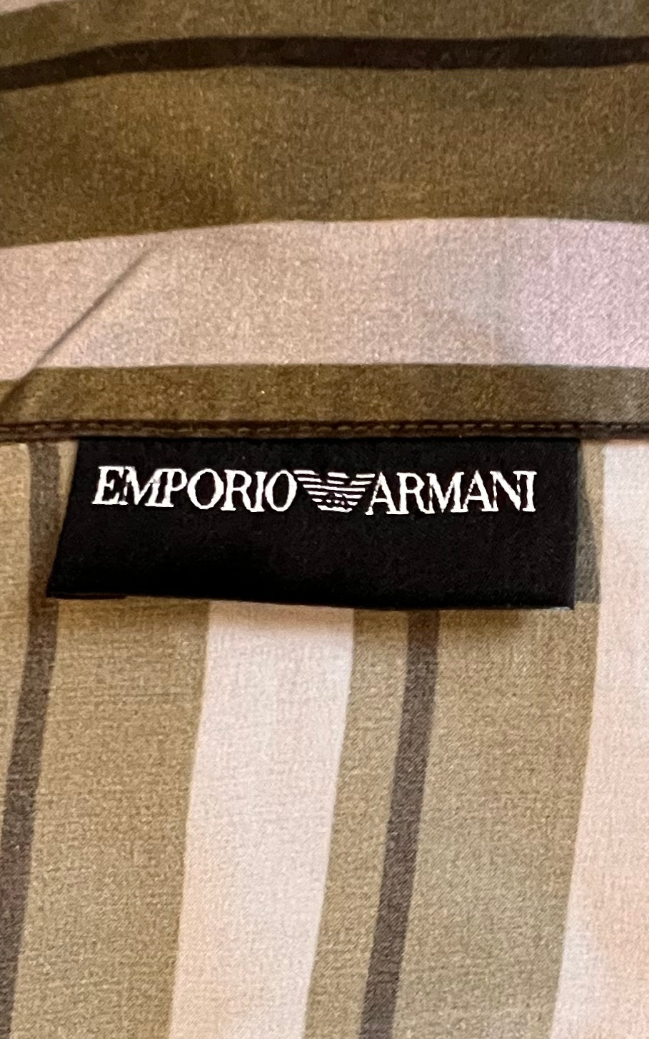 Vintage Emporio Armani Silk Pussy Bow Blouse