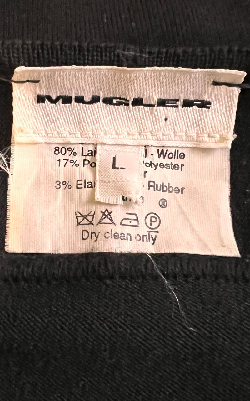 Vintage Thierry Mugler Bodycon Knit Dress