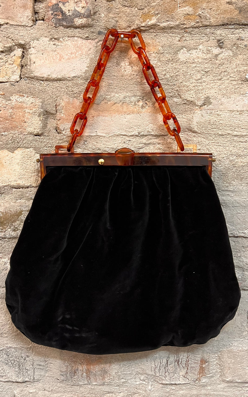 Vintage Velvet Bag