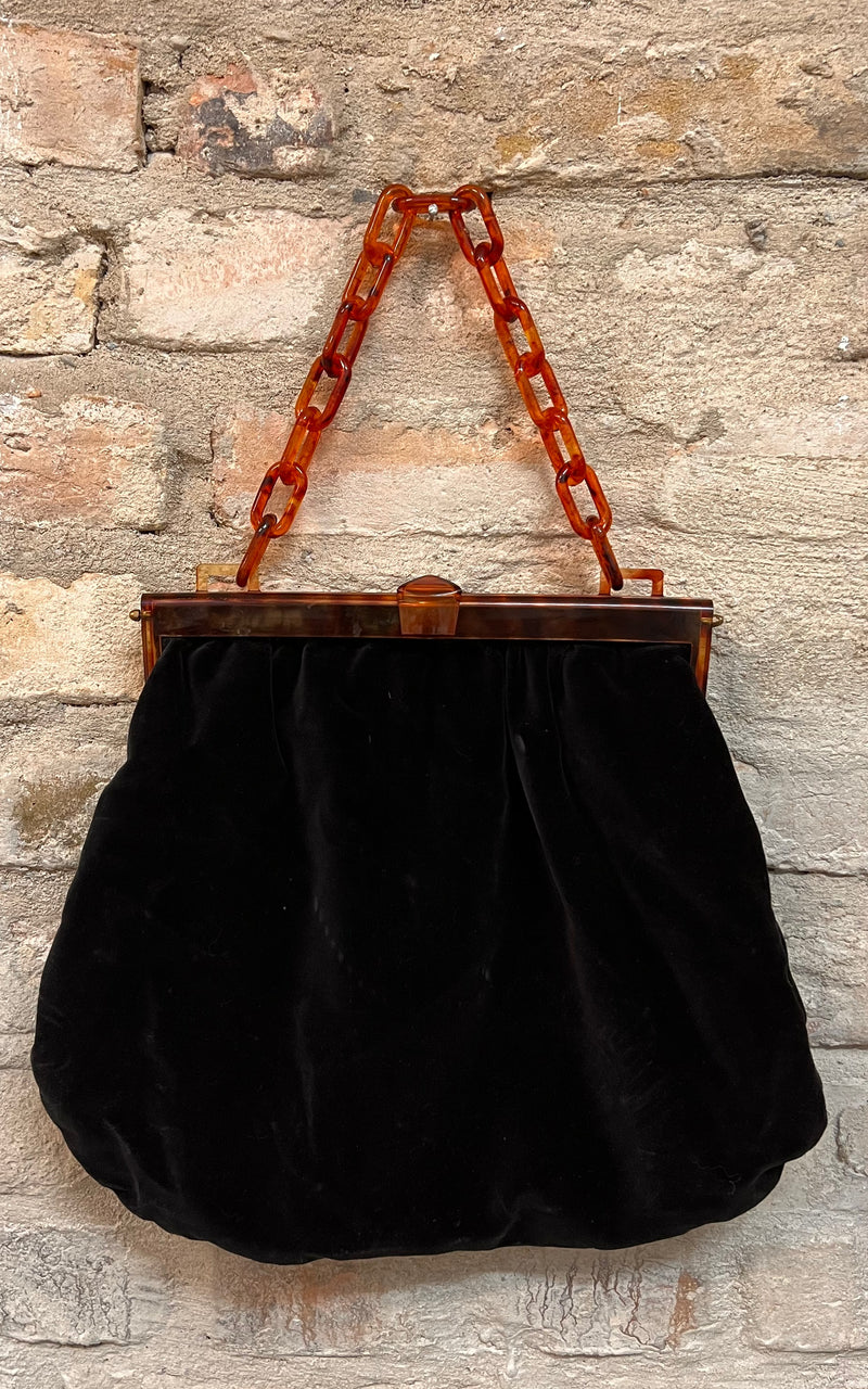 Vintage Velvet Bag