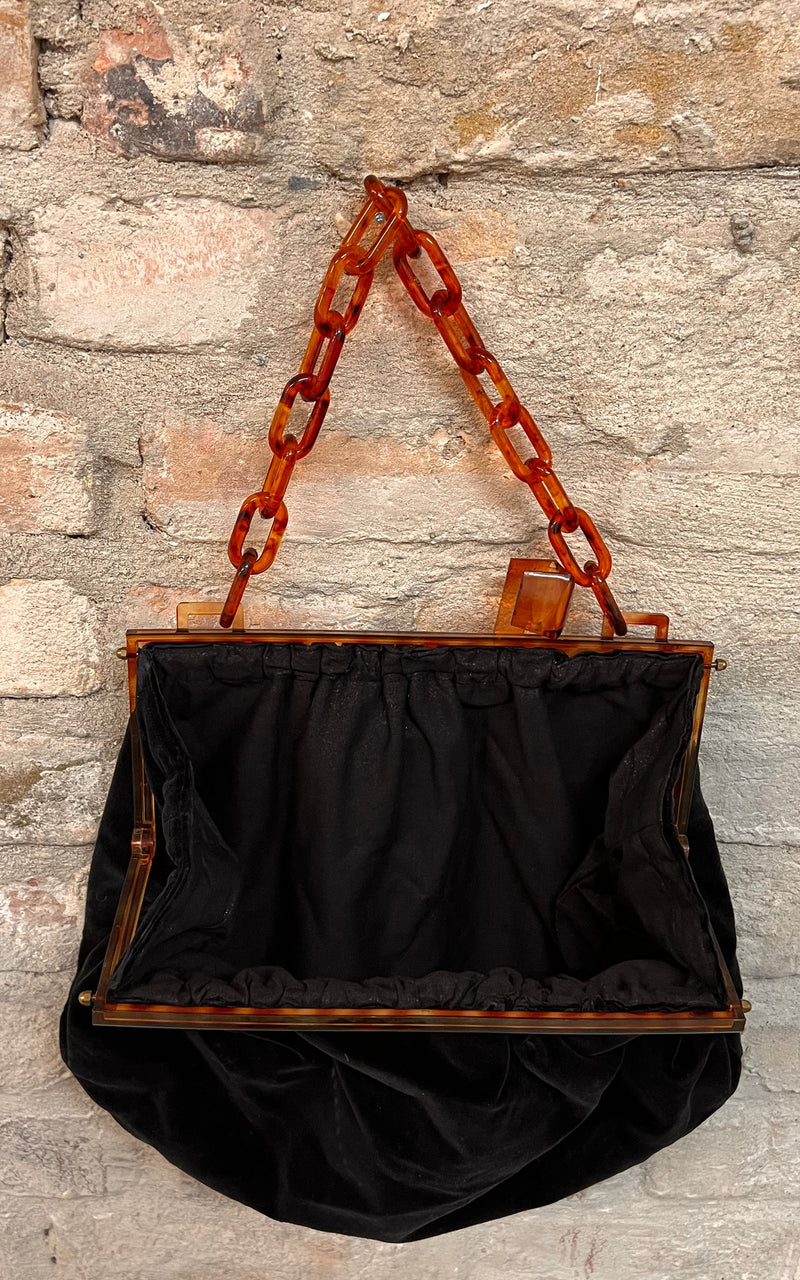 Vintage Velvet Bag